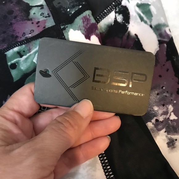 BSP legging Women’s multicolor, with pockets, L - Picture 6 of 11